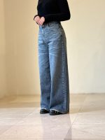 شلوار جین shaped wide کد ۲۱۵۱۶