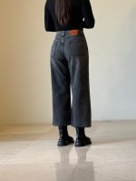 شلوار جین crop baggy کد ۲۰۵۲۹ - Image 4
