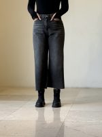 شلوار جین crop baggy کد ۲۰۵۲۹ - Image 3