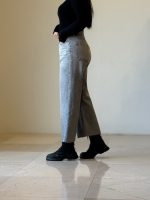 شلوار جین crop baggy کد ۱۹۸۷۸ - Image 4