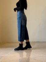 شلوار جین crop full bagg کد ۲۰۶۱۲ - Image 3