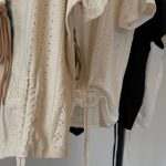 تیشرت سوزن دوزی miu (وارداتی) کد 3800 - Image 3