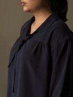 ست سیلک یقه بندی کد 3827 - Image 2