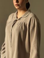 ست سیلک یقه بندی کد 3827 - Image 4