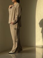 ست سیلک یقه بندی کد 3827 - Image 6