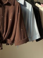 شومیز گره ای نگین دار کد ۳۸۵۳ - Image 7