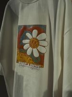 تیشرت گل بابونه ( وارداتی ) کد ۳۸۷۰ - Image 4