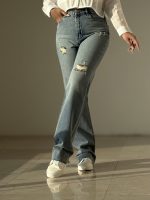 شلوار جین استریت کات کد۰۳۹۰۲ - Image 5