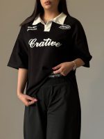 تیشرت یقه دار vendi کد۴۱۵۸ - Image 4